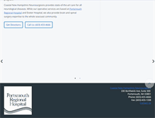 Tablet Screenshot of coastalnhneurosurgeons.com